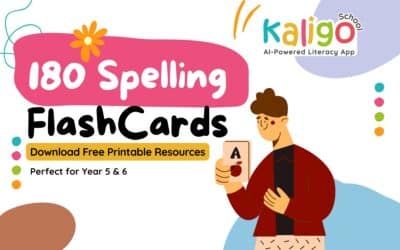 Free Year 5 and Year 6 Spelling Flashcards: Tackle Advanced Words and Tricky Homophones
