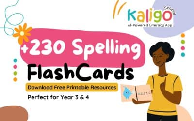 Free Printable Year 3 and 4 Spelling Flashcards – for Engaging Learning at Home or in Class