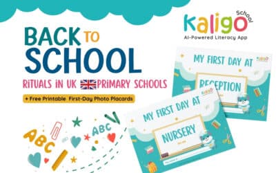 Back-to-School Rituals in UK Primary Schools (+ Free Printable First-Day Photo Placards)